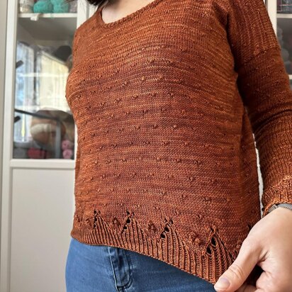 Malva sweater - knitting pattern