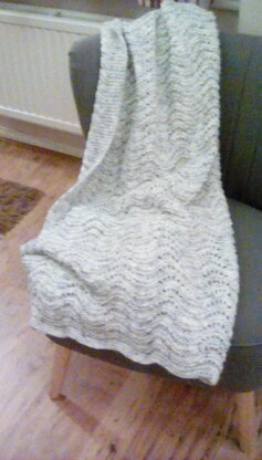 Zig zag blanket