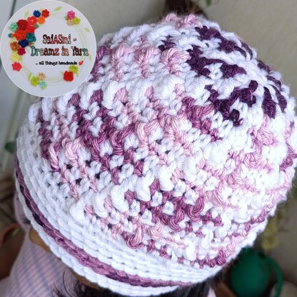 Spiked Swirls Beanie