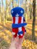 Patriotic gnome USA (girl_2)