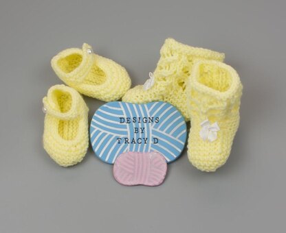 Evie baby knitting pattern matinee coat, bonnet, shoes/booties