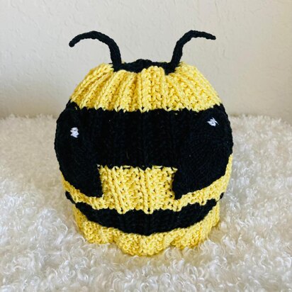 Bumblebee Baby Hat