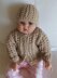 Lainey - Babies lace stitch beanie