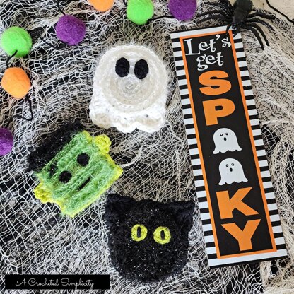 Halloween Dish Scrubbies