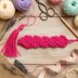 Crochet Heart Bookmark Pdf + Video Tutorials