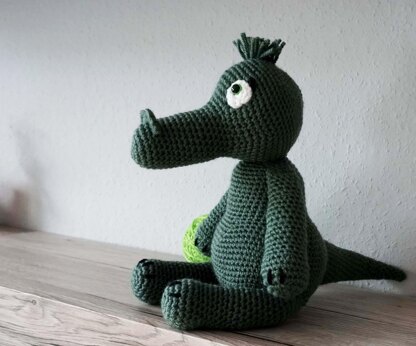 Amigurumi Häkelanleitung für das nette Krokodil Kroki ♥