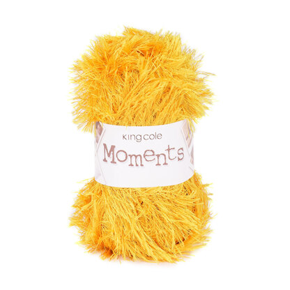 King Cole Moments Eyelash Knitting Yarn Knit Craft Wool Crochet 50g