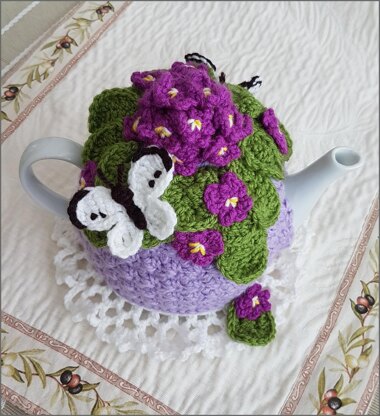 Viola Posy Tea Cosy