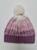 Ombré Colour Fade Bobble Hat