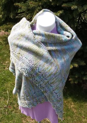 Bloom of Spring Shawl