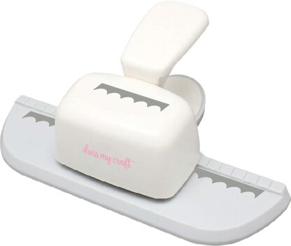 Dress My Craft Paper Punch - Scalloped Border Punch