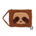 Sloth Crochet Gift Card Holder