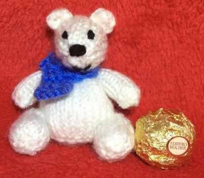 Christmas Polar Bear Ferrero Rocher Choc Cover