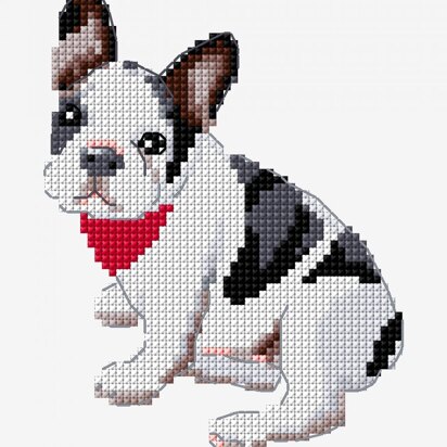 DMC French Bulldog - PAT1499S - Downloadable PDF