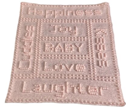 Joy One-piece Baby Blanket