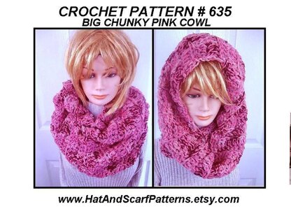 635 BIG CHUNKY STYLE COWL OR SCARF