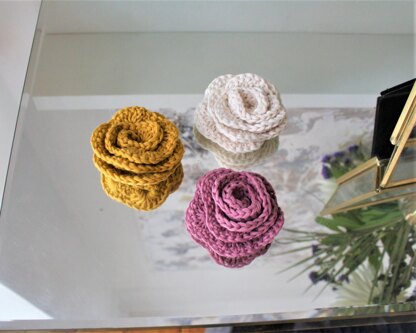 Crochet Flower Applique