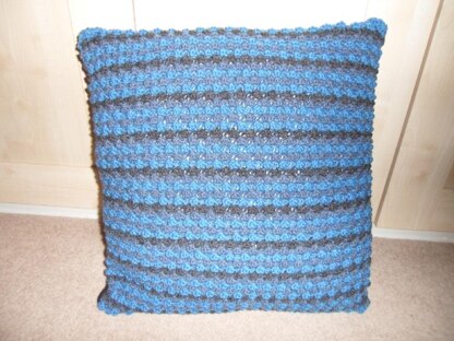 Bobble Stripe Aran Cushion Cover