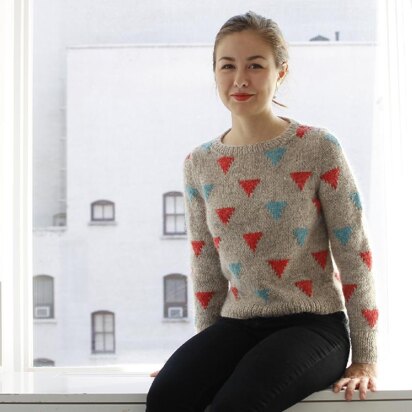 Happy Triangles - knitting pattern