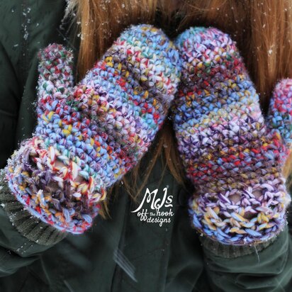 Bulky & Quick Cross Stitch Mittens