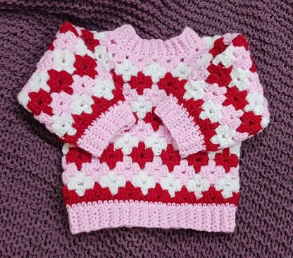Granny Diamond Kids Sweater