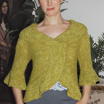 Dovetail Designs K2.23 Saratoga Shrug to Knit PDF