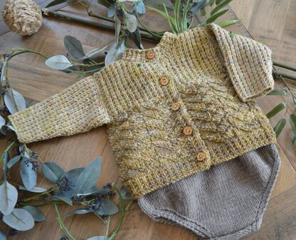 Corliss Cardigan and Romper - P163+ P162