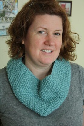 Bulky Seed Stitch Cowl