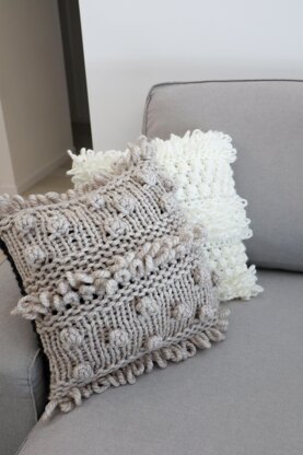 Bohemian Bobbles Pillow