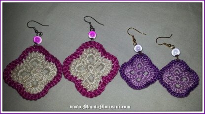 Crochet Earrings Pattern Unique Handmade Jewelry