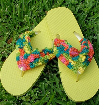 Butterfly Flip Flops