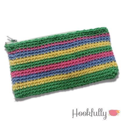 Bobble burst heart pencil case