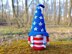 Patriotic gnome USA (girl)