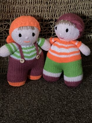 Benjy and Bo dolls