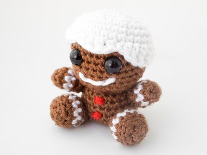 Mini Gingerbread Man Crochet Pattern