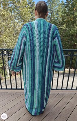 Winterbrew Flexi Hexi Longline Cardi