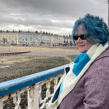 Llandudno Promenade Shawl