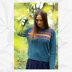 "Georgina Jumper" - Sweater Knitting Pattern For Women in Willow & Lark Woodland