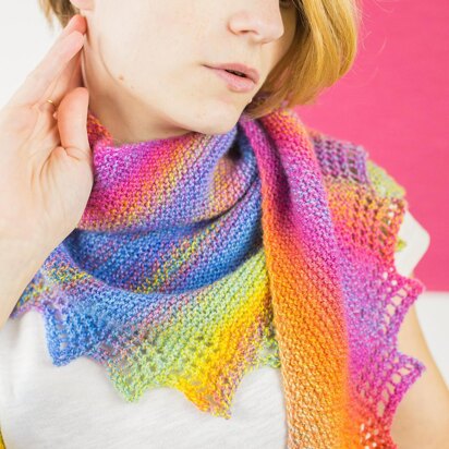 Phlegethon Shawl - knitting pattern