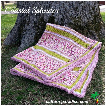 Coastal Splendor Blanket PDF12-127