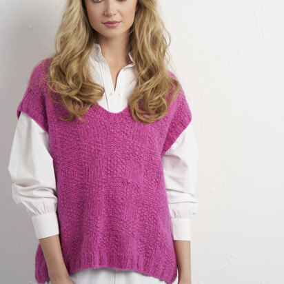 Clipper Slipover in Rowan Brushed Fleece - RTP004-0014-ENPFRP - Downloadable PDF - knitting pattern