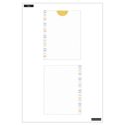 The Happy Planner Bright Fun Classic Fill Paper