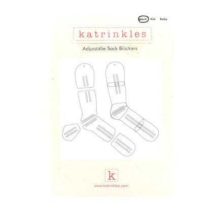 Katrinkles Adjustable Sock Blockers at WEBS | Yarn.com