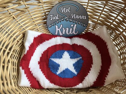 Captain America Baby Blanket