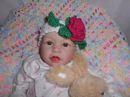 Fairy Rose Baby Headband