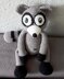 Crochet pattern Patrick the raccoon