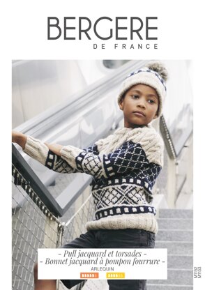 Boy Sweater and Hat in Bergere de France Sport - M1152 - M1153 - Downloadable PDF