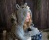 Hooded Woodland Squirrel Blanket