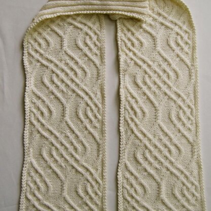 Kursk Cabled Turtleneck Scarf