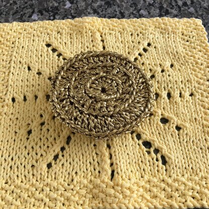 Summer in the Sun Dishcloth